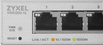 Коммутатор Zyxel  XGS1250-12-ZZ0102F