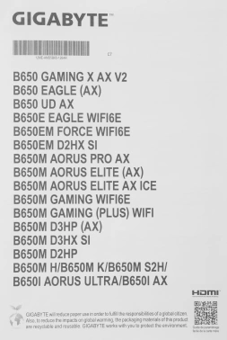 Материнская плата Gigabyte B650 EAGLE