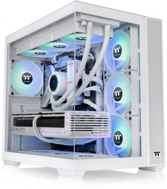 Корпус Thermaltake View 380 TG ARGB Snow