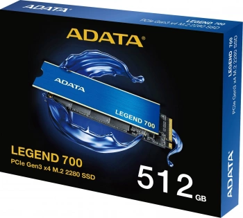 Накопитель SSD A-Data PCIe 3.0 x4 512GB ALEG-700-512GCS