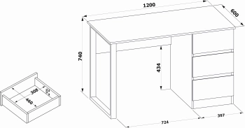 Стол Сокол  СПм-205