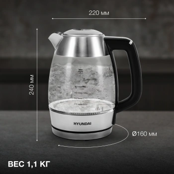 Чайник электрический Hyundai HYK-G9408