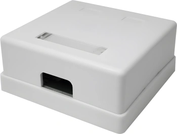 Розетка Suprlan 10-0309 наклад.RJ45 2 кат.5E UTP черн.