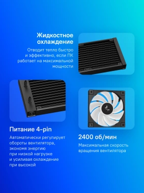 Система водяного охлаждения Deepcool LT240