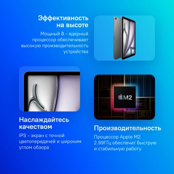 Планшет Apple iPad Air 2024 A2902