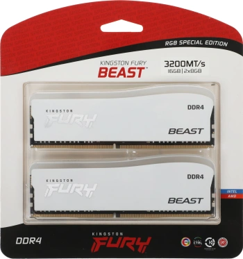 Память DDR4 2x8GB 3200MHz Kingston  KF432C16BWAK2/16