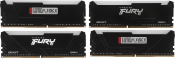 Память DDR4 4x16GB 3200MHz Kingston  KF432C16BB2AK4/64