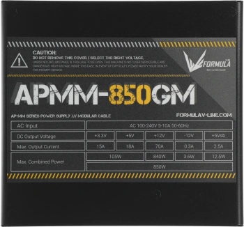 Блок питания Formula ATX 850W APMM-850GM Gen.5