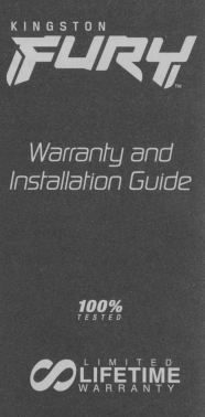 Память DDR5 16GB 5200MHz Kingston  KF552C36BWEA-16