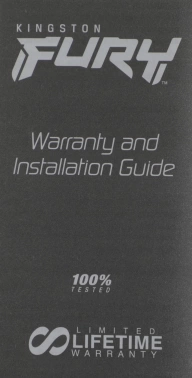 Память DDR5 16GB 6400MHz Kingston  KF564C32BW-16