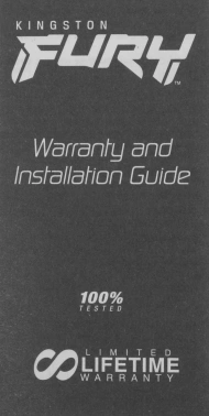 Память DDR5 16GB 6800MHz Kingston  KF568C34BBE-16