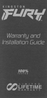 Память DDR5 16GB 6800MHz Kingston  KF568C34BWEA-16