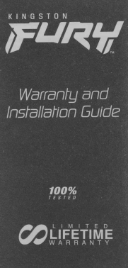 Память DDR5 32GB 5200MHz Kingston  KF552C40BW-32