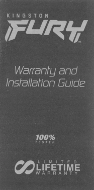 Память DDR5 32GB 6000MHz Kingston  KF560C30BW-32