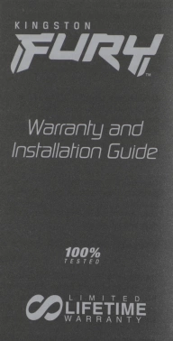 Память DDR5 32GB 6000MHz Kingston  KF560C30BWA-32