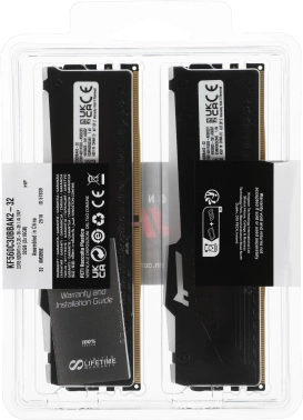 Память DDR5 2x16GB 6000MHz Kingston  KF560C30BBAK2-32