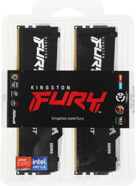 Память DDR5 2x16GB 6000MHz Kingston  KF560C30BBEAK2-32