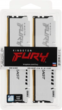 Память DDR5 2x16GB 6000MHz Kingston  KF560C30BWK2-32