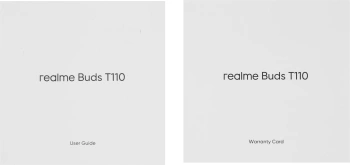 Гарнитура внутриканальные Realme Buds T110