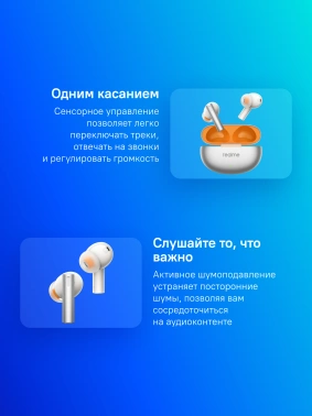 Гарнитура внутриканальные Realme Buds Air 6
