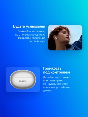 Гарнитура внутриканальные Realme Buds Air 6