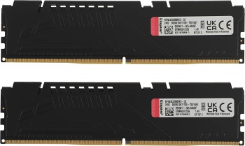 Память DDR5 2x16GB 6400MHz Kingston  KF564C32BBEK2-32