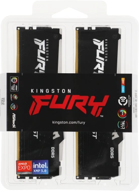 Память DDR5 2x16GB 6400MHz Kingston  KF564C32BBEAK2-32