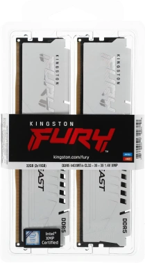 Память DDR5 2x16GB 6400MHz Kingston  KF564C32BWK2-32