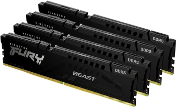 Память DDR5 4x16GB 5600MHz Kingston  KF556C40BBK4-64