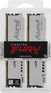 Память DDR5 2x32GB 6400MHz Kingston  KF564C32BWK2-64