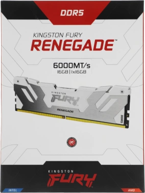 Память DDR5 16GB 6000MHz Kingston  KF560C32RW-16