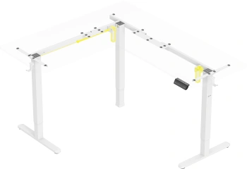 Стол для компьютера Cactus  CS-EDXL-WWT