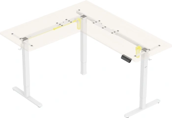 Стол для компьютера Cactus  CS-EDXL-WWD