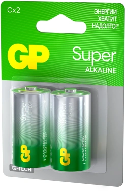 Батарея GP Super G-Tech Alkaline 14A LR14