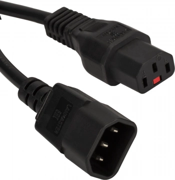 Шнур питания Lanmaster LAN-PP13L/14-1.5-BK