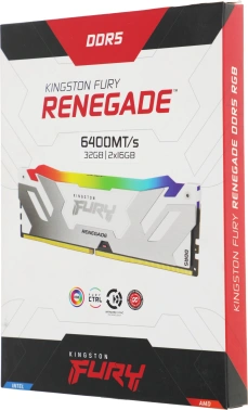 Память DDR5 2x16GB 6400MHz Kingston  KF564C32RWAK2-32