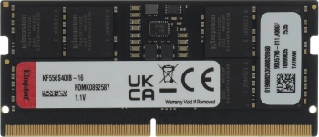 Память DDR5 16GB 5600MHz Kingston  KF556S40IB-16
