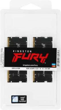 Память DDR5 2x16GB 6400MHz Kingston  KF564S38IBK2-32