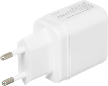 Сетевое зар./устр. BoraSCO 35W 3A (PD+QC) USB/USB Type-C универсальное белый (52388)