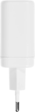 Сетевое зар./устр. BoraSCO 45W 3A (PD+QC) USB/USB Type-C универсальное белый (52389)