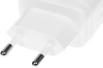 Сетевое зар./устр. BoraSCO 45W 3A (PD+QC) USB/USB Type-C универсальное белый (52389)