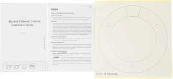 Камера видеонаблюдения IP Dahua  DH-IPC-HDW1239T1P-LED-0360B-S6