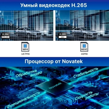 Видеорегистратор TrendVision TDR-725 Real 4K Max