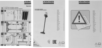 Пылесос ручной Karcher VC 4 Cordless myHome Car