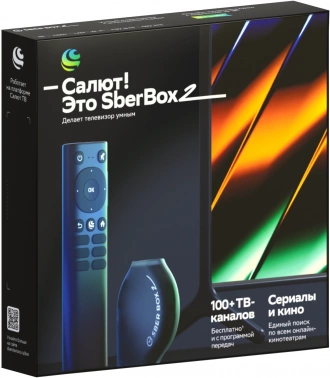 Медиаплеер Sber  SberBox 2