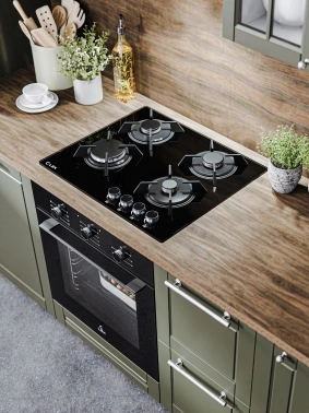 Газовая варочная поверхность Lex GVG 643A BBL