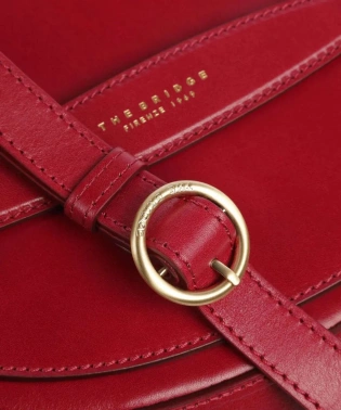 Сумка The Bridge Bettina 04372201/IJ красная натур.кожа