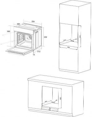 Духовой шкаф Электрический Thomson BO30E-6002