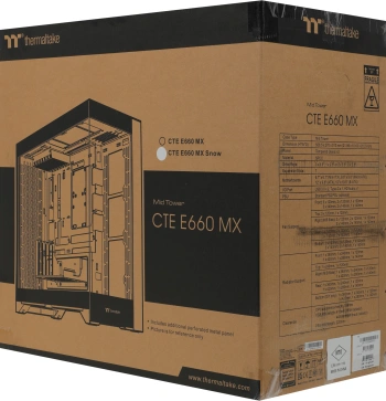 Корпус Thermaltake CTE E660MX Snow