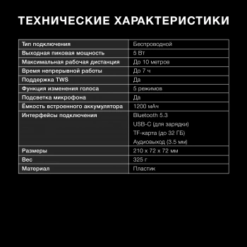 Микрофон беспроводной Hyundai H-MIC100